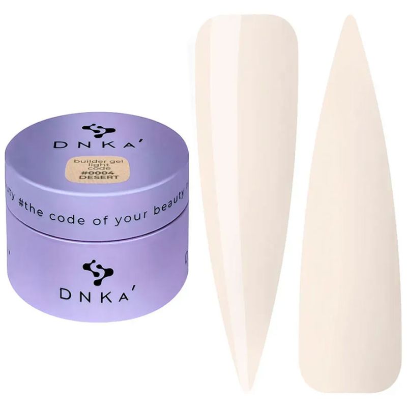 DNKa Гель для нігтів Builder Light Gel 0004 Desert, 30 мл