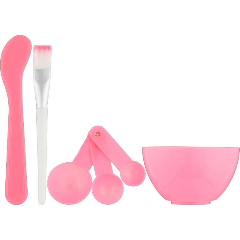 Set for cosmetic masks 4 in 1 (small), pink