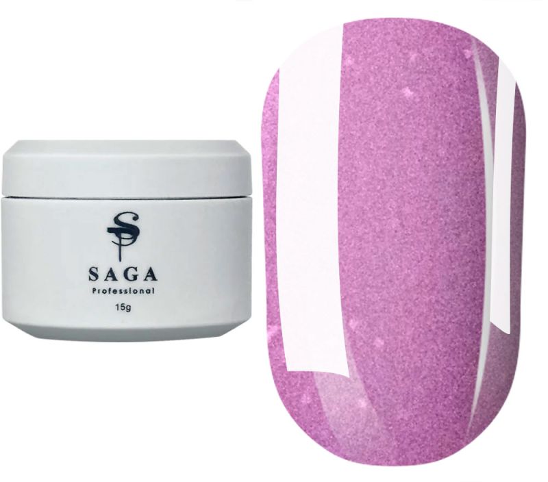 SAGA professional Shimmer Base New 2 (light lilac with shimmer), 15 ml