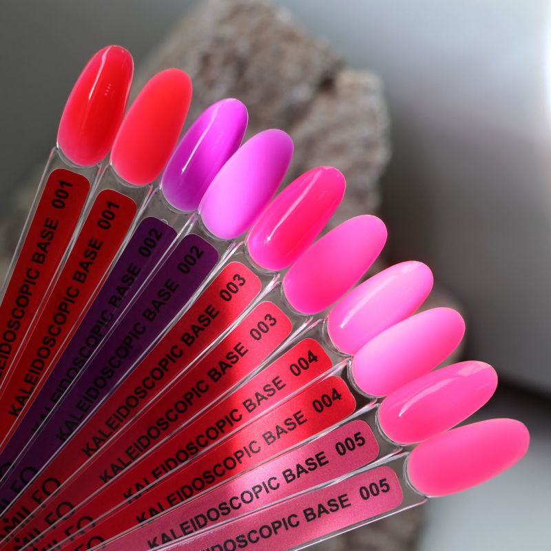 Komilfo Kaleidoscopic Base No. 004 (hot pink, neon), 8 ml