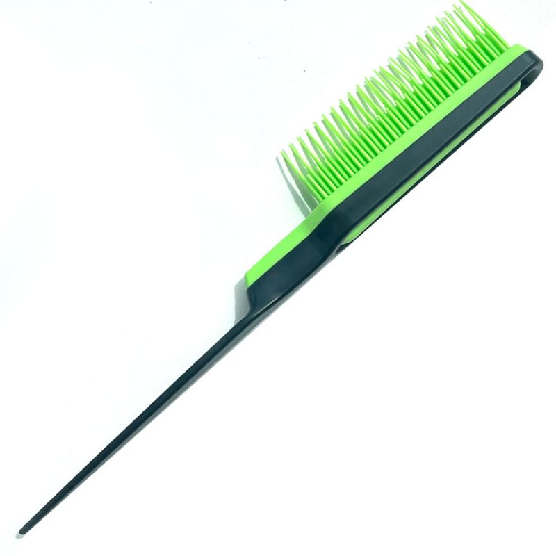 Striper brush for hair coloring light green