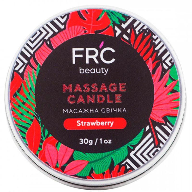 FRC Beauty Massage candle Strawberry (strawberry), 30 g