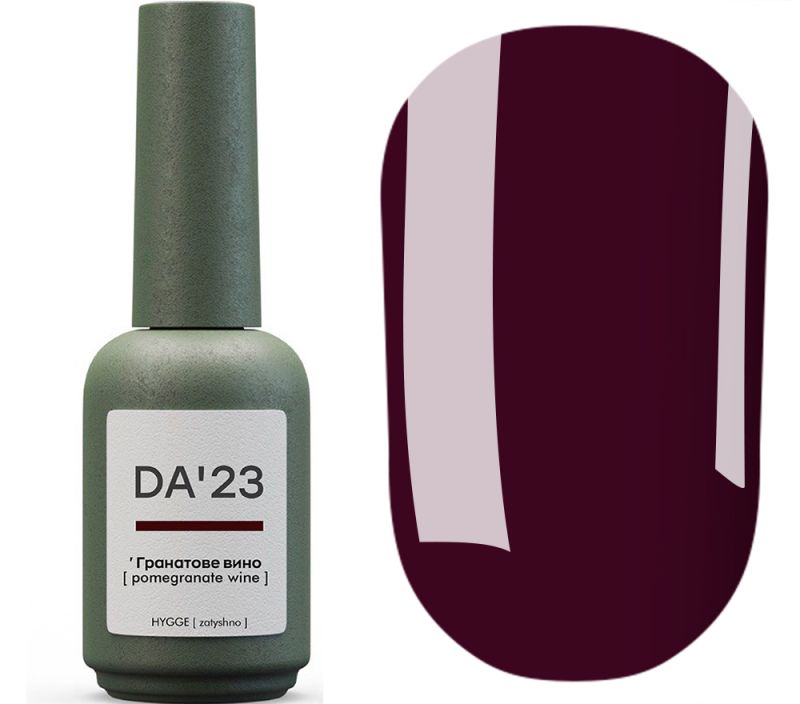 DA_23 Gel polish Pomegranate wine, 14 ml