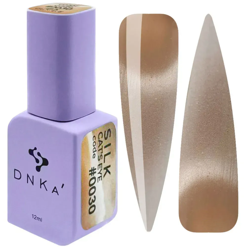 DNKa Гель-лак для нігтів Cat`s Eye Silk 0030, 12 мл