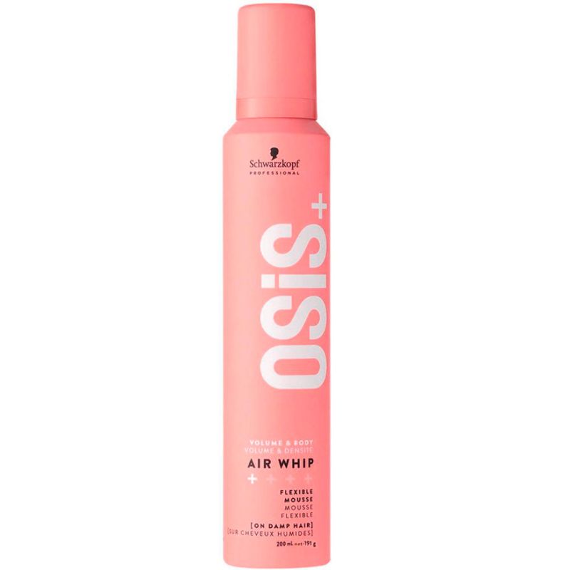 Schwarzkopf OSIS+ Air Whip Elastic hold hair mousse, 200 ml