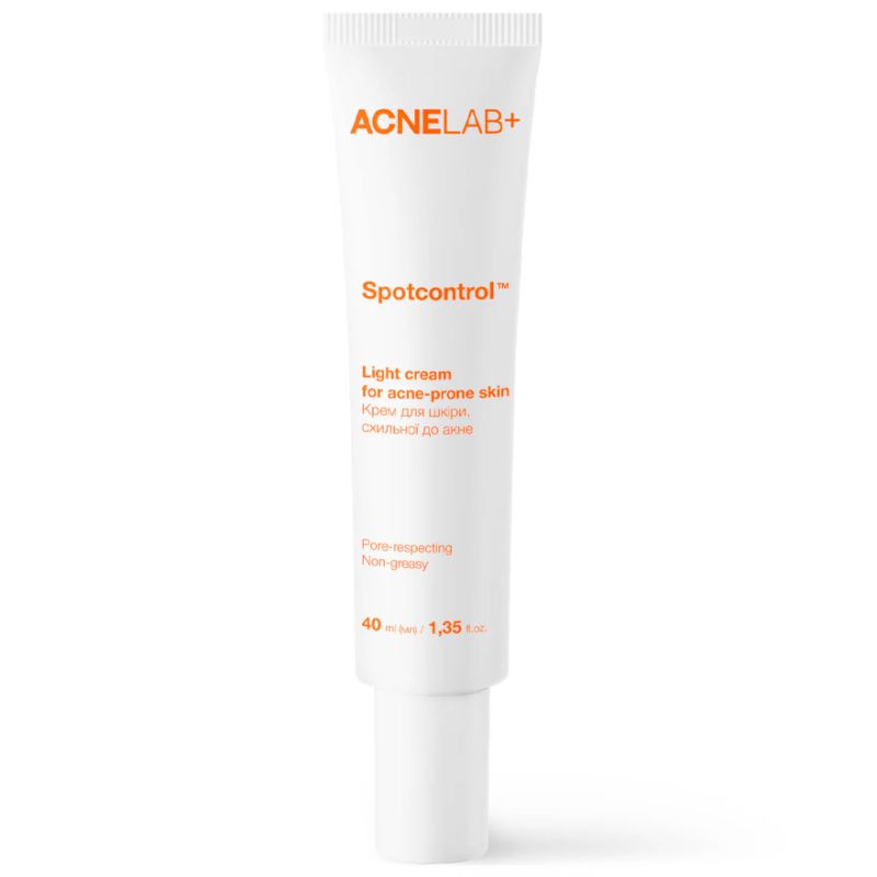ACNELAB+ Крем для шкіри, схильної до акне Spotcontrol Light cream for acne-prone skin, 40 мл