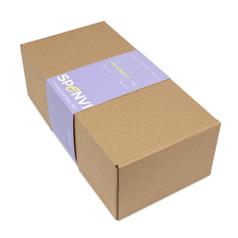 SPENVI Stand for manicure on brown legs Black