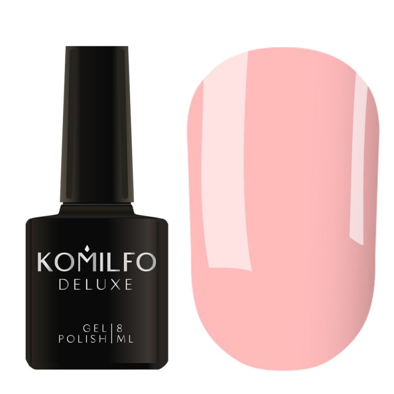 Gel Polish Komilfo Deluxe Series D210 (light pink, enamel), 8 ml.