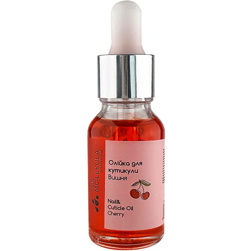 Molekula Cuticle oil with cherry scent, 15 ml