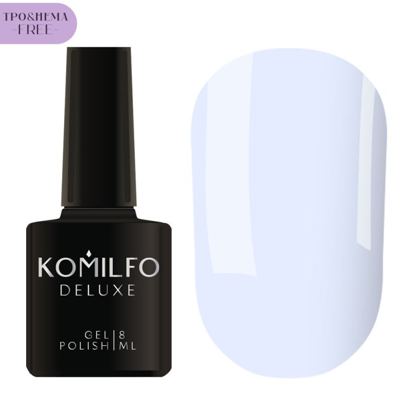 Gel varnish Komilfo DeLuxe Termo C003 (light brown, when heated - bright light green), 8 ml