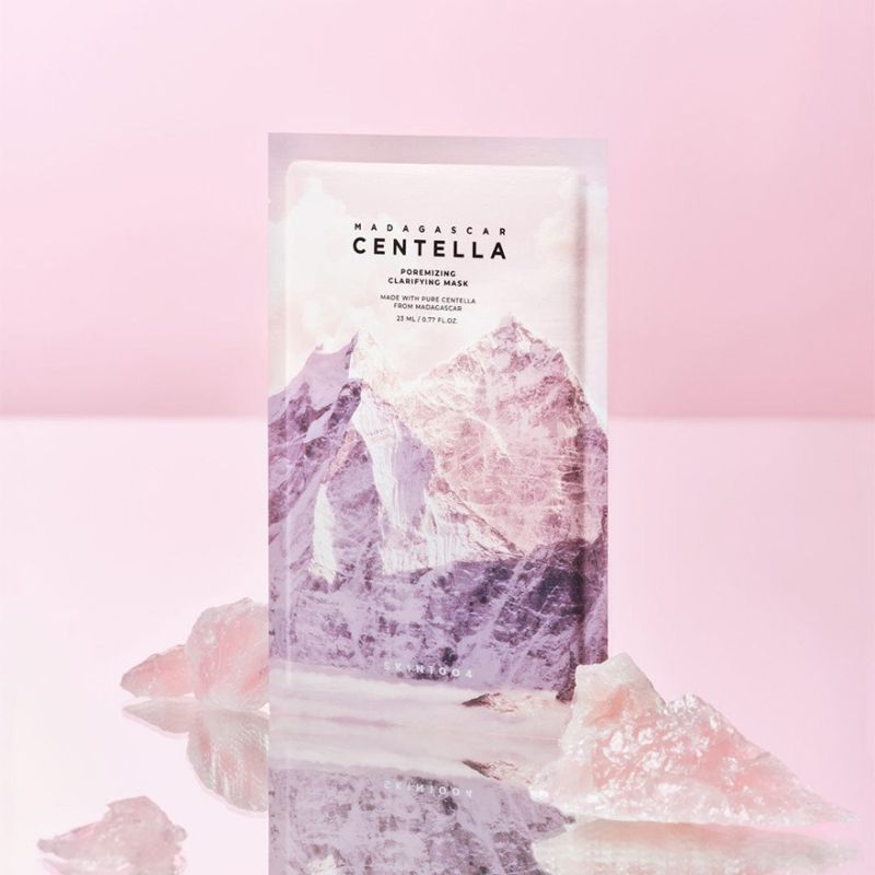 SKIN1004 Маска тканевая очищающая для сужения пор Madagascar Centella Poremizing Clarifying Mask, 25 г