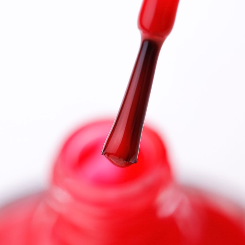 Nail polish NUB 021 Mango Tango (very bright orange-coral, enamel), 14 ml