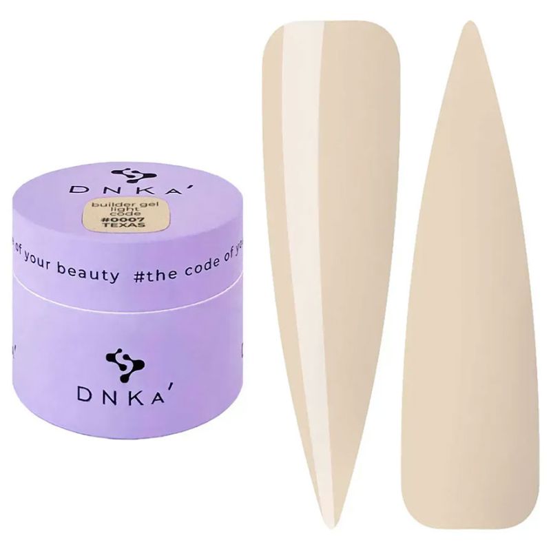 DNKa Гель для нігтів Builder Light Gel 0007 Texas, 15 мл