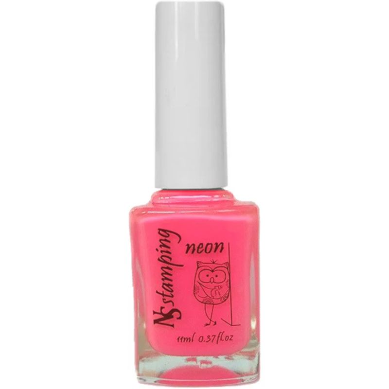 Nail story stamping varnish Neon №11 (fuchsia), 11 ml