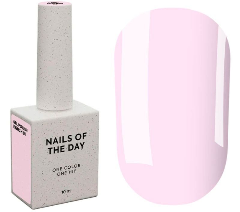 Nails Of The Day Гель-лак French 01, 10 мл