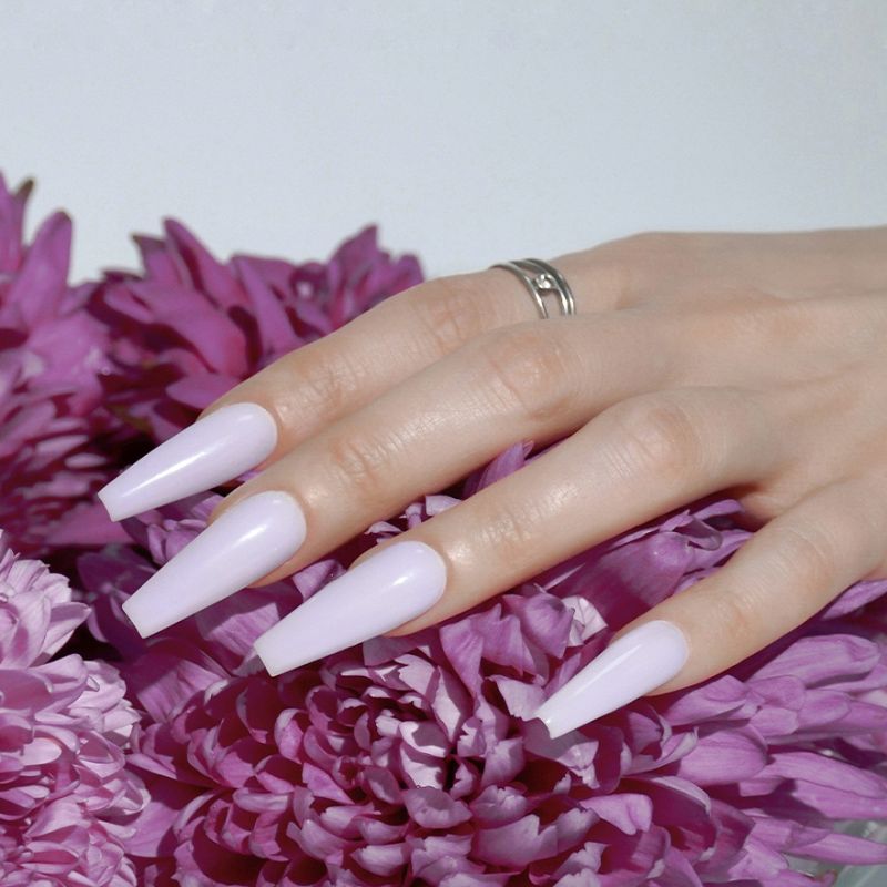 Komilfo Bottle Gel Violet з пензликом, 15 мл