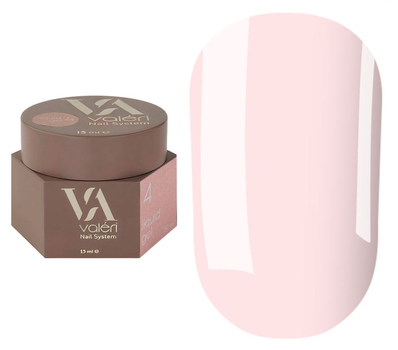 Valeri Гель для нігтів Liquid Gel 04, 15 мл