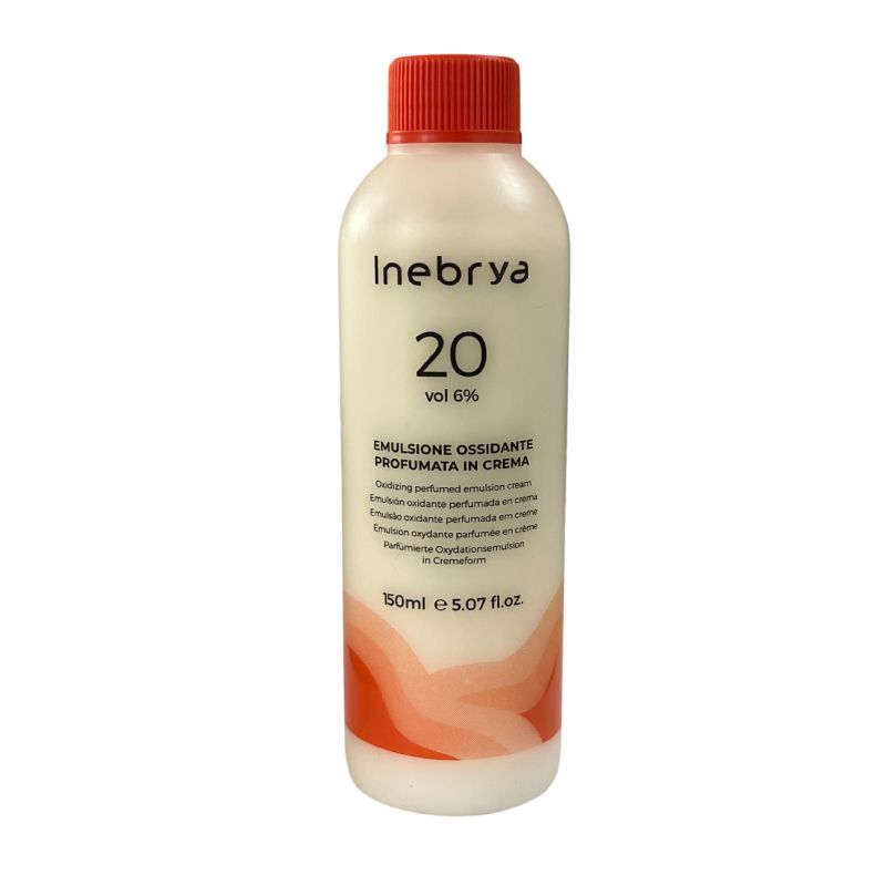 ПОДАРУНОК Inebrya Парфумована окислювальна емульсія Inebrya Color 20 Vol Oxidizing Perfumed Emulsion Cream, 6%, 150 мл