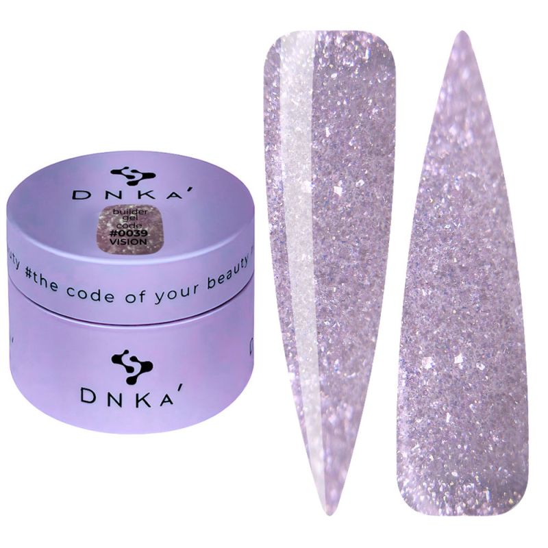 DNKa Гель для ногтей BUILDER GEL NEW FORMULA 0039, 30 мл