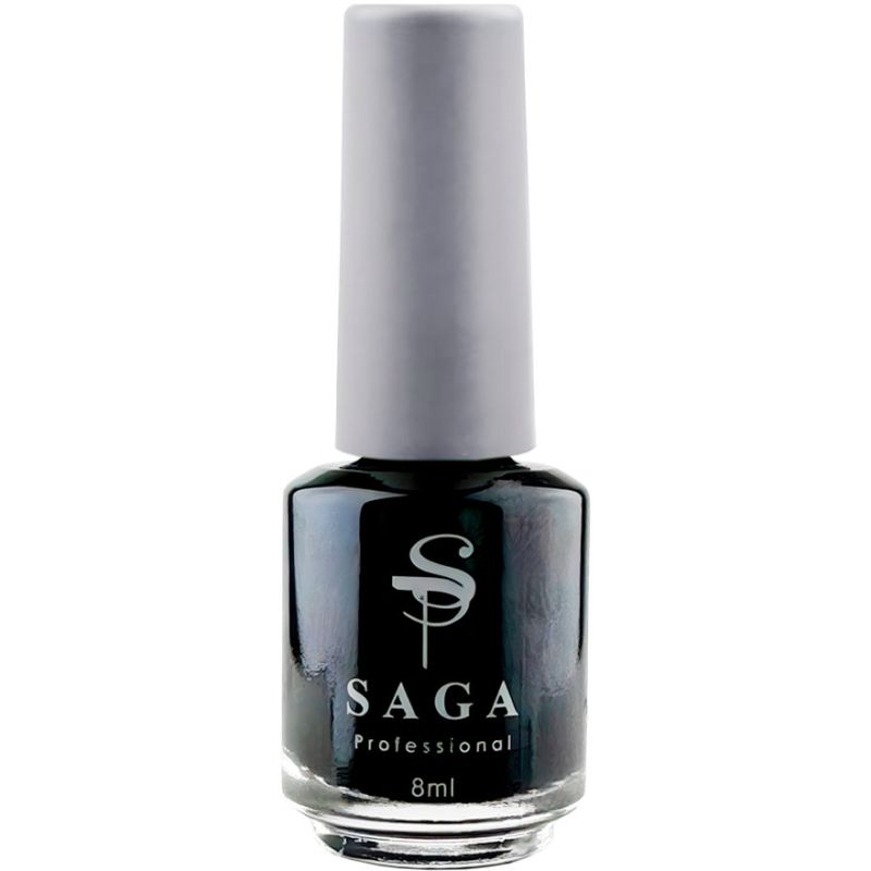 SAGA professional varnish for stamping with a sticky layer 01 black, 8 ml