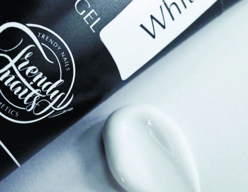 Trendy Nails Acrygel White (белый), 30 г