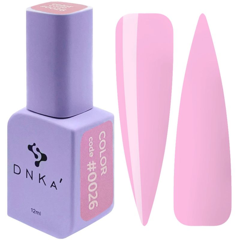 DNKa Гель-лак для ногтей NEW FORMULA 0026, 12 мл