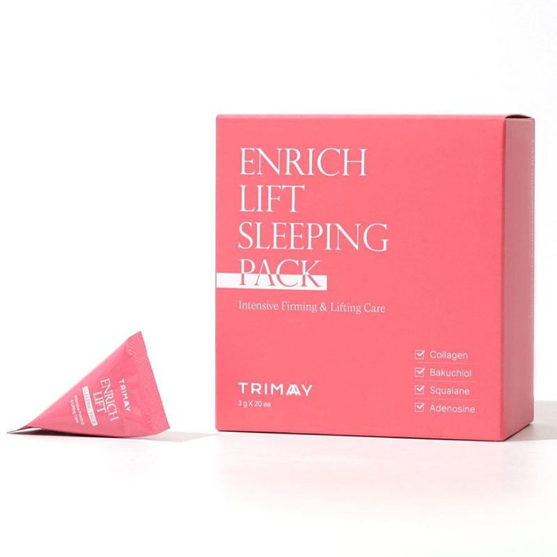 TRIMAY Enrich-lift Sleeping Pack night face lifting mask with squalane, 3 g