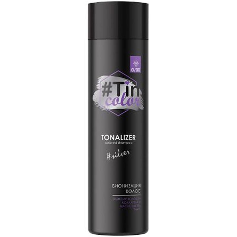 JNOWA PROFESSIONAL TIN COLOR Тоналайзер для волос 0/00 Серебряное сияние, 250 мл