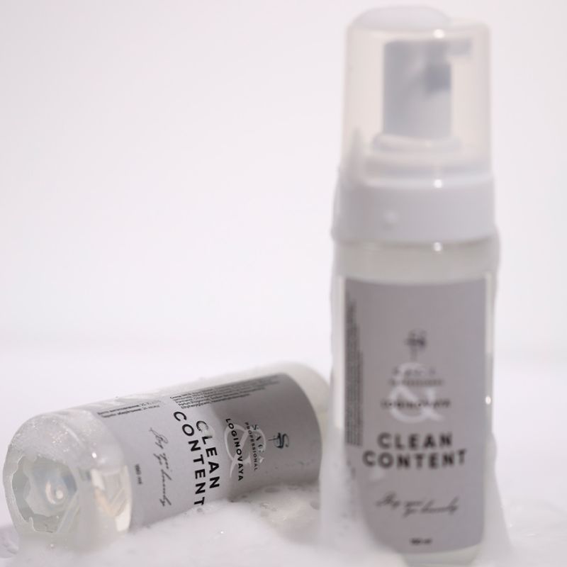 SAGA professional Пінка очищуюча CLEAN CONTENT, 150 мл