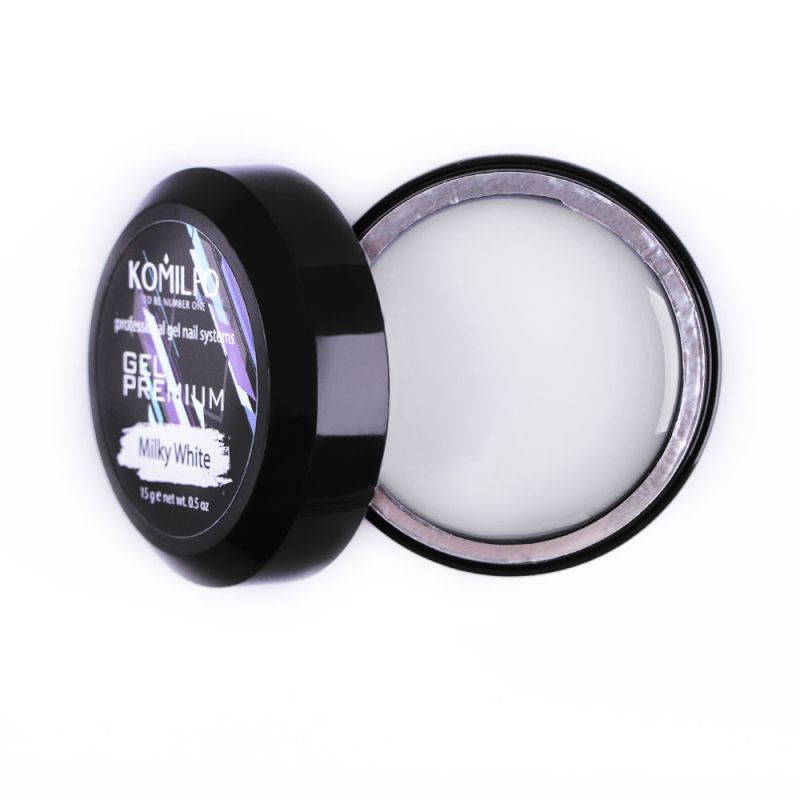 Komilfo Gel Premium Milky White, 15 g