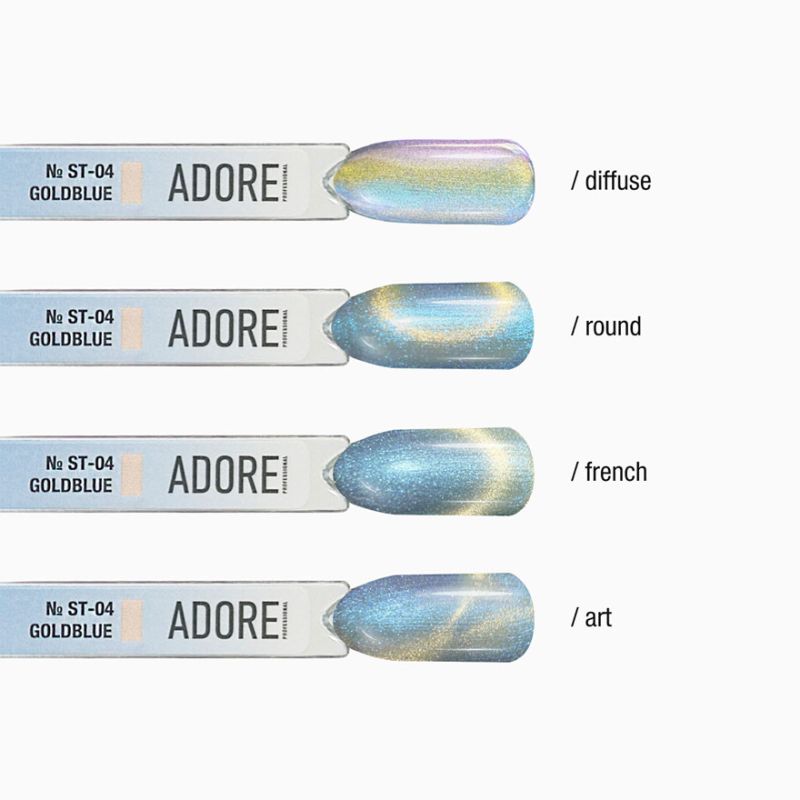 ADORE Gel Polish Гель-лак Cat’s eye St-04, 12 мл