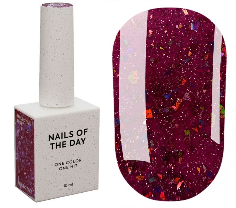 Nails Of The Night Reflective base 12, 10 ml
