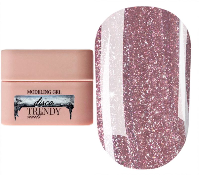 Trendy Nails Гель для ногтей Modeling Gel DISCO, 30 мл