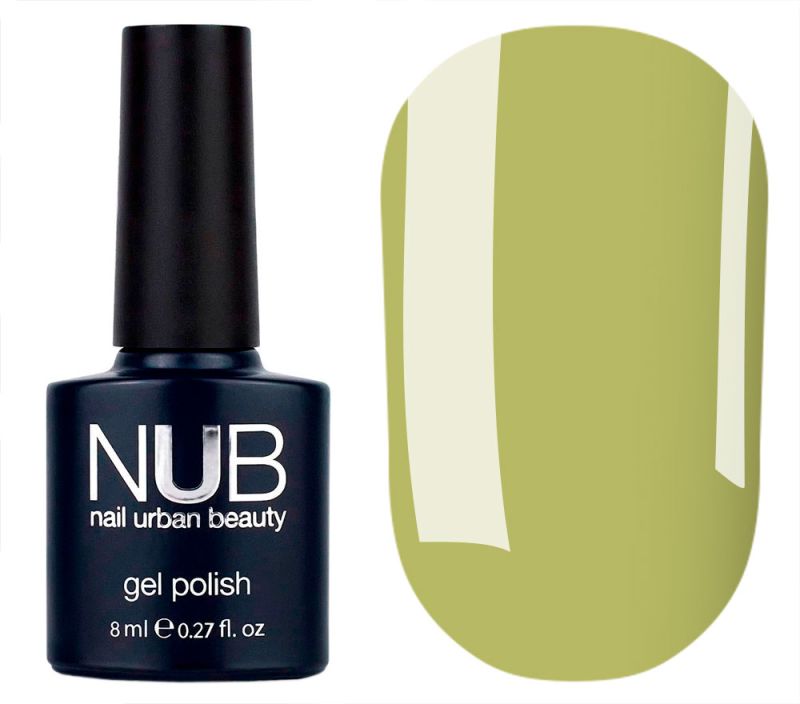 NUB 001 Hawaiian Sunset gel varnish (bright orange, enamel), 8 ml