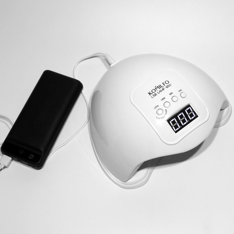 Komilfo LED/UV USB Lamp 48 Вт, White