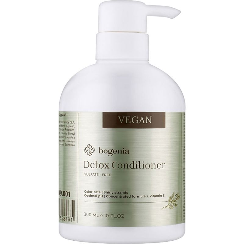 BOGENIA Sulfate-free hair conditioner Vegan Detox, 300 ml