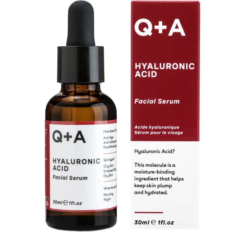 Q+A Facial serum with hyaluronic acid Hyaluronic Acid Facial Serum, 30 ml