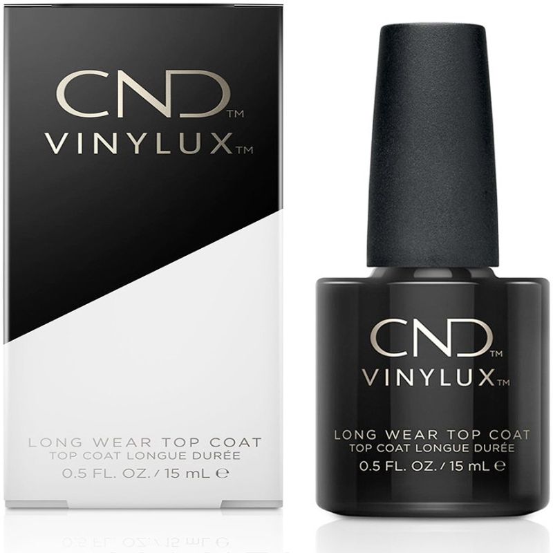 CND Vinylux Weekly Top Coat - quick-drying top coat for Vinylux varnish, 15 ml