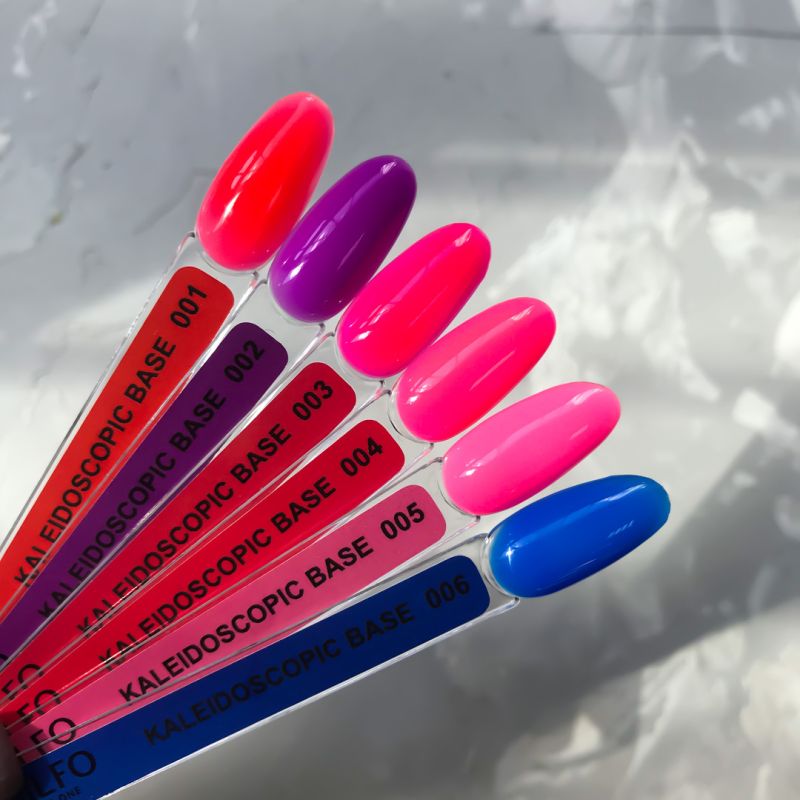 Komilfo Kaleidoscopic Base No. 003 (dark pink, neon), 8 ml