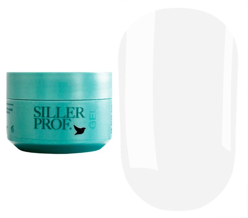 Siller Гель для ногтей Bottle Gel №10 (молочный), 15 мл