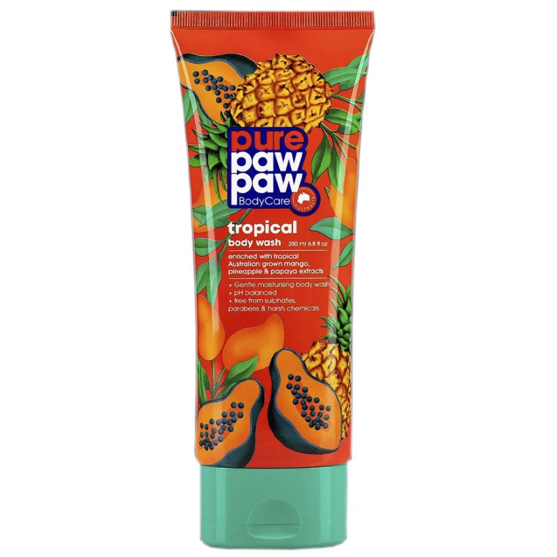 Pure Paw Paw Гель для душа Body Care Tropical Wash, 200 мл
