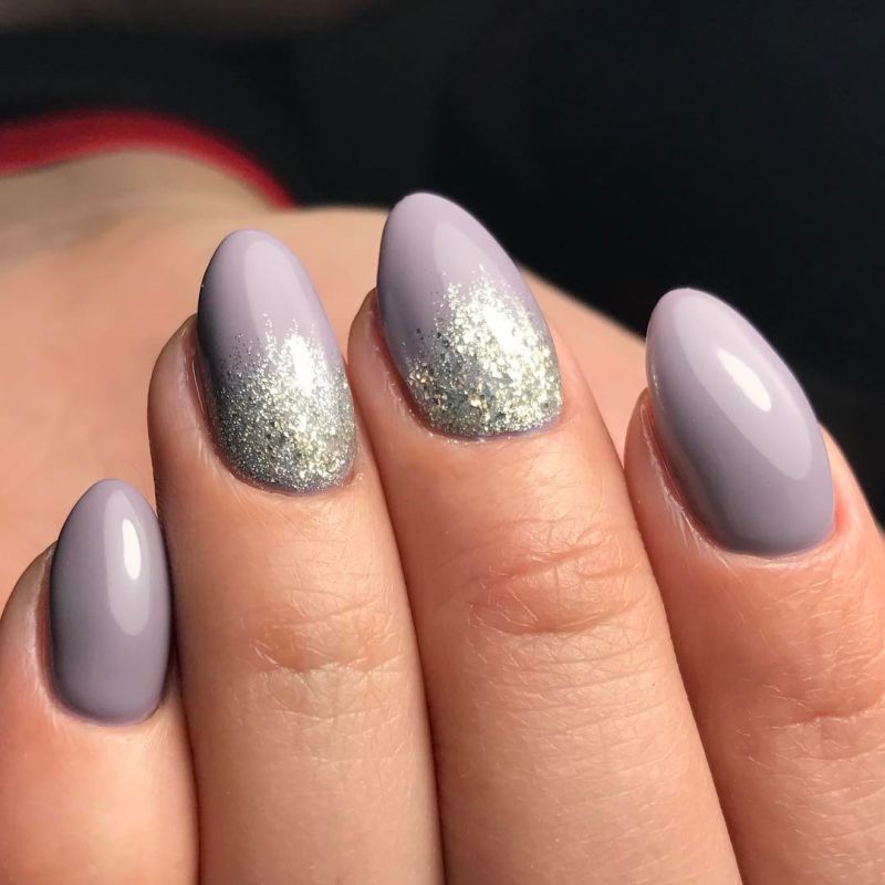 Gel polish Komilfo Deluxe Series D239 (smoky lilac, enamel), 8 ml.