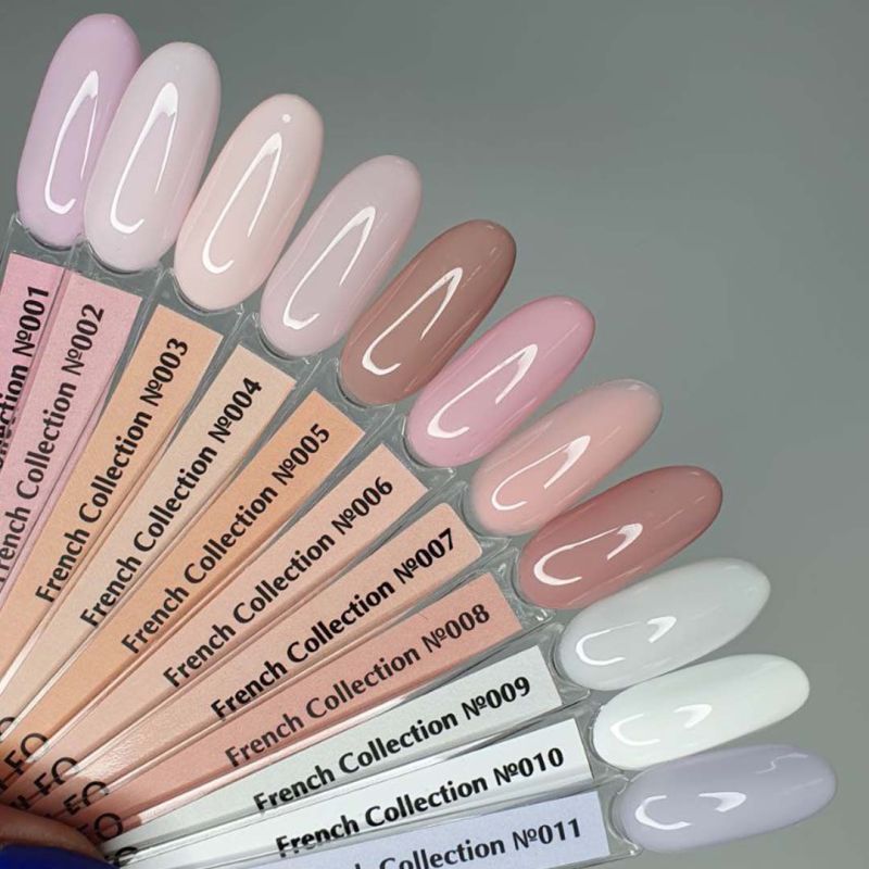 Gel Polish Komilfo French Collection F007 (delicate beige, enamel, for French), 15 ml