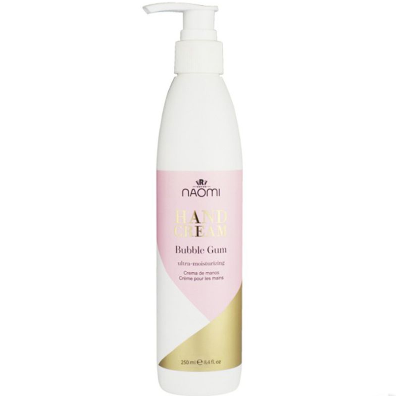 Naomi Bubble Gum hand cream (chewing gum), 250 ml (with dispenser)