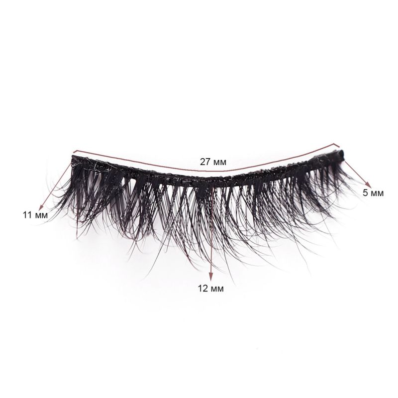 ZIDIA Lashes, style Naked - reusable false eyelashes False Mink