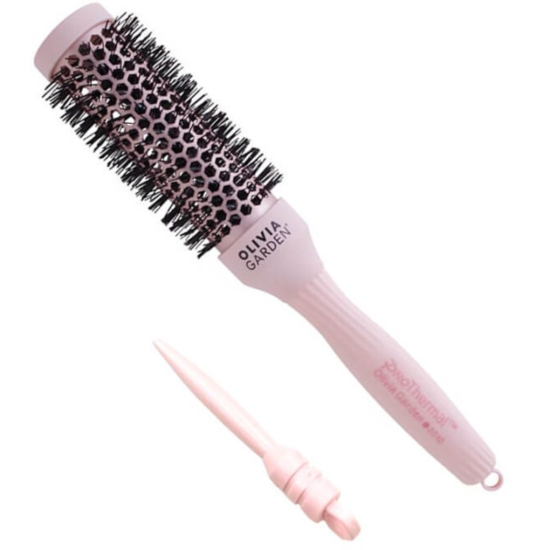 Olivia Garden - PRO THERMAL Pastel Pink, брашинг продувний 33 мм