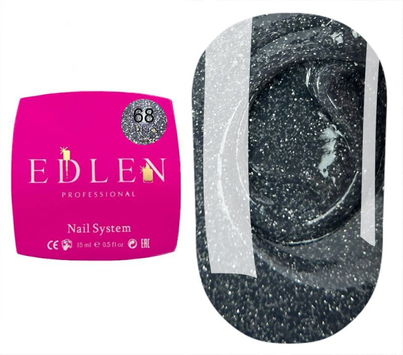Edlen Гель для ногтей Builder gel Flash 68, 15 мл