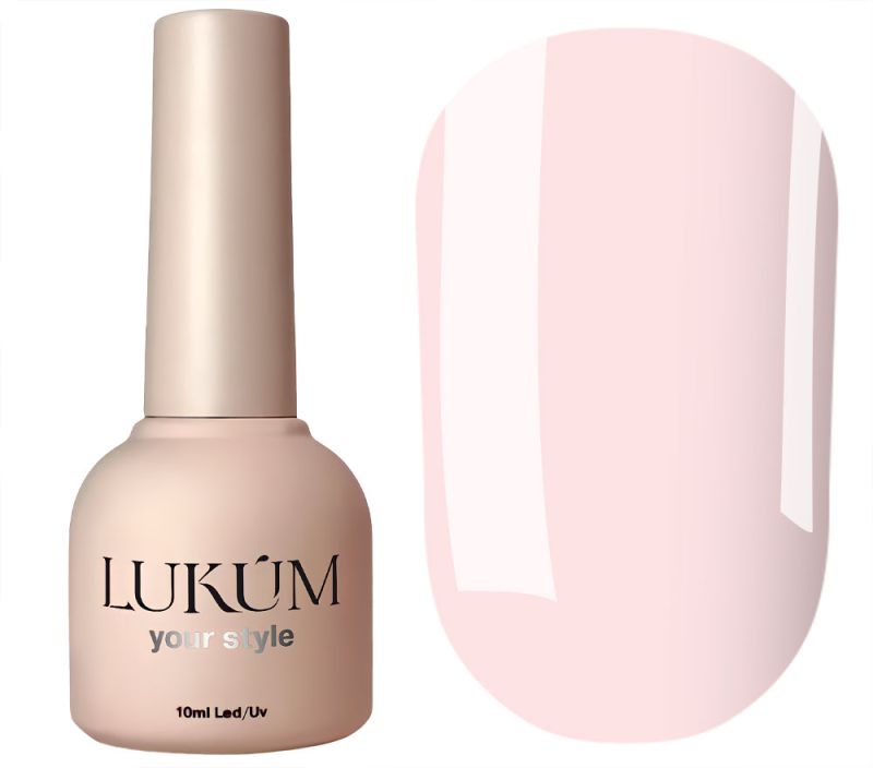 Lukum Nail top Camouflage LIGHT BEIGE, 10 ml