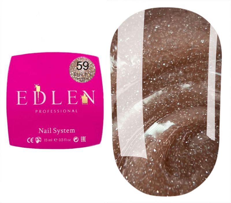 Edlen Гель для ногтей Builder gel Flash 59, 15 мл