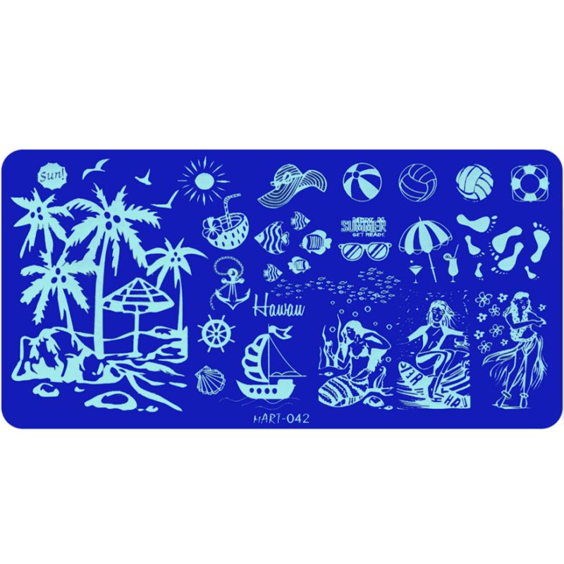 mART Stamping plate 042 (Summer)